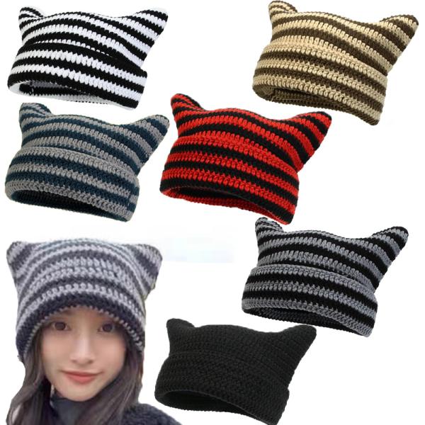 200円OFF】【送料無料】猫耳ニット帽 猫耳 ネコ ネコミミ ネコ耳