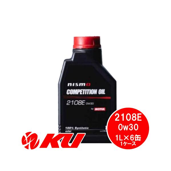 NISMO ニスモ コンペテション オイル 2108E 0W-30 1L×6缶 エンジン