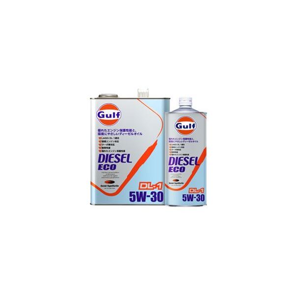ySzGulf DIESEL ECO DL-1 GWICy5W-30 4L×6ʁz Kt fB[[ GR fB[[GW JASO DL1