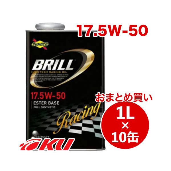 SUNOCO BRILL 17.5W-50 1L×10 GWIC XmR u 100%w NARzC ^[{ K\GW [VOIC