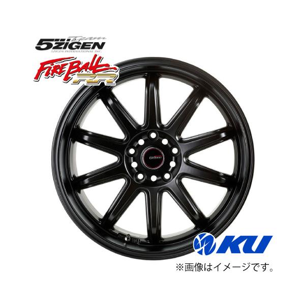 5ZIGEN 5ZIGEN FIREBALL RR size17inch×8.0J +47 5穴 PCD114.3 MATT 