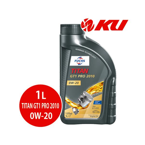 FUCHS（フックス） 日本正規品 FUCHS TITAN GT1 PRO 2010 SAE 0W-20 1L