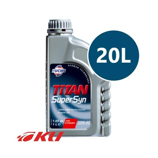 TITAN SUPERSYN 10W-60 20L