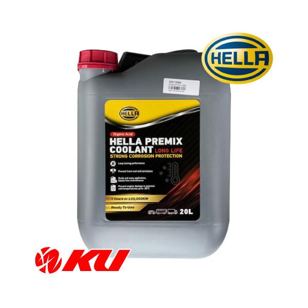 HELLA PREMIX COOLANT LONGLIFE レッド 20L 品番: 8MX358124321 ASTM
