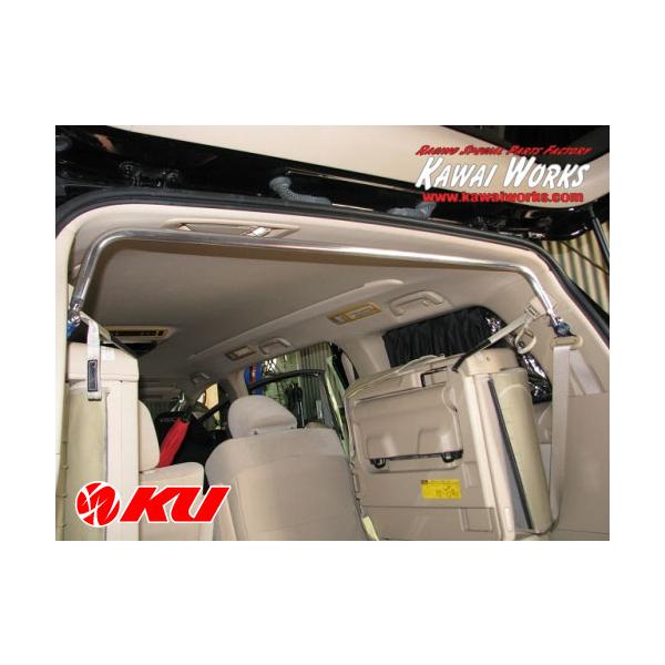 カワイ製作所 リアピラーバー typeスクエア トヨタ アルファード