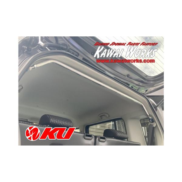 カワイ製作所 リヤピラーバー typeスクエア スズキ ハスラー MR52