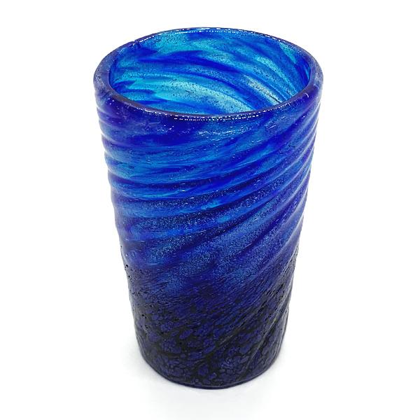 コバルトモールタンブラー