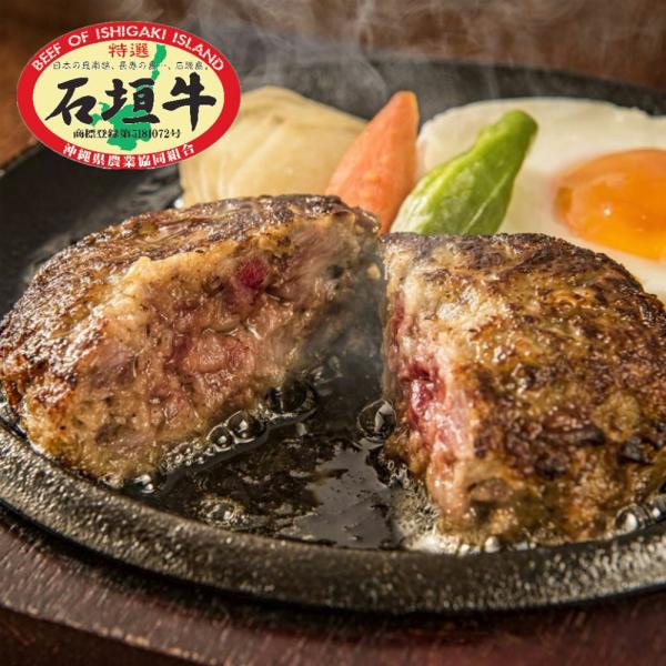 ハンバーグ お中元 お歳暮 沖縄 お土産 お取り寄せ グルメ 石垣牛ハンバーグ 120g 2個セット/6個セット 冷凍