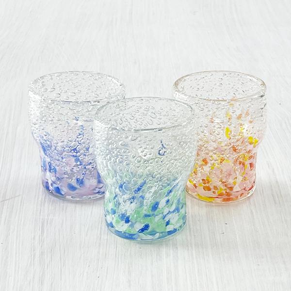グラス 琉球ガラス 沖縄 お土産 冷茶グラス コップ カップ 気泡
