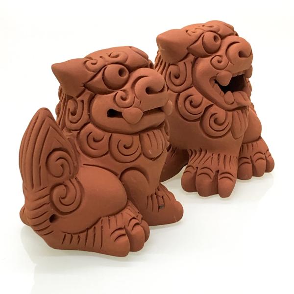 ミニ立シーサー