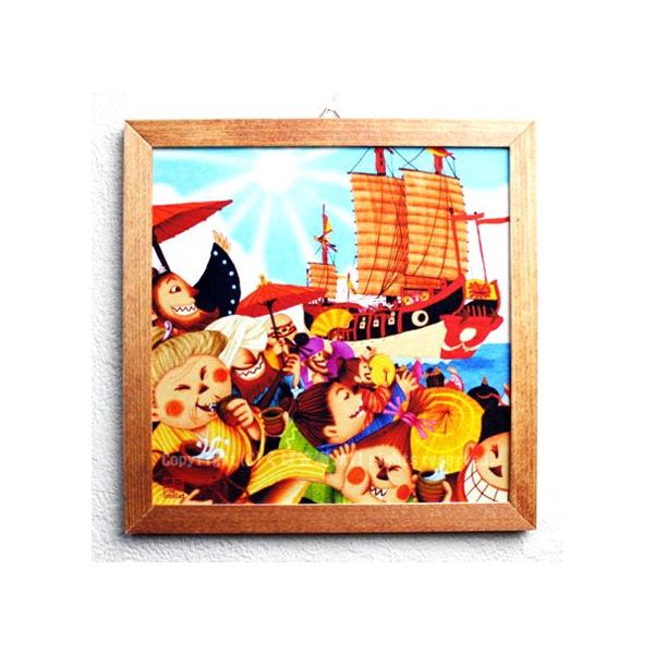 ちび絵 進貢船 Sサイズ29番