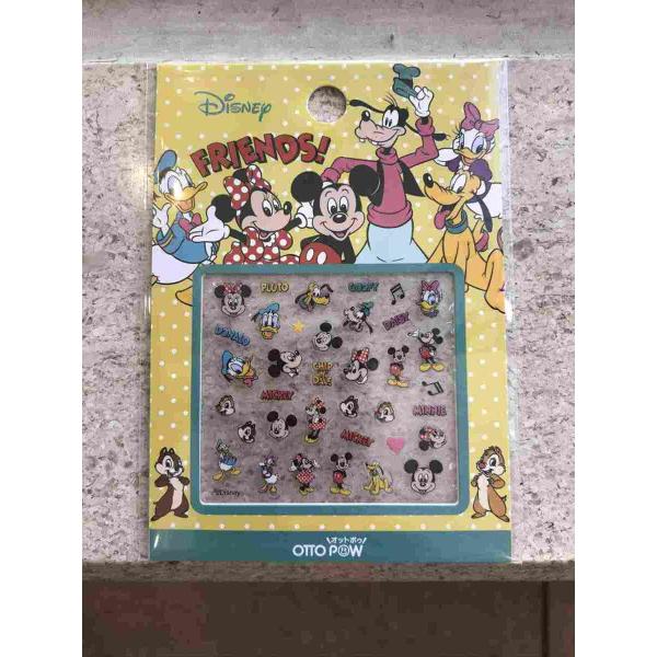 ディズニーネイルシール　カラフルスタンダード