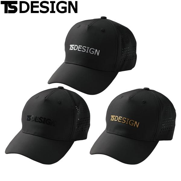 TS DESIGN TS メッシュキャップ 84921 パンチングメッシュ ポリエステル100％ 通気性高い 蒸れにくい アジャスターはマジックテープ仕様