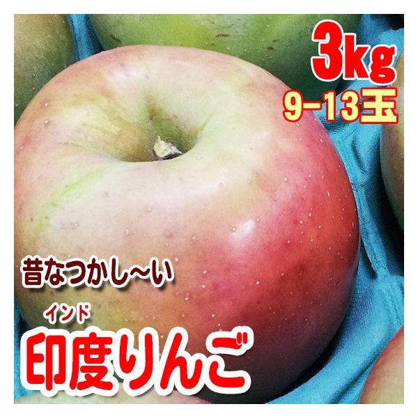 印度 りんご インド 3kg 9 13玉 懐かしいリンゴ Indiana3kg くだもの屋 通販 Yahoo ショッピング