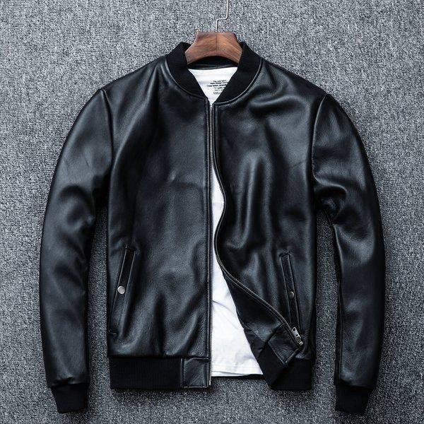 再×14入荷 革ジャン レザージャケット メンズ 本革 バイク ライダース