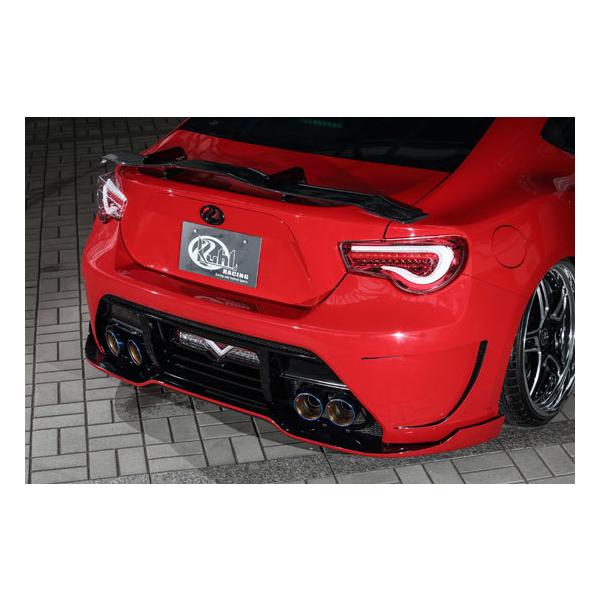 KUHL RACING 02R-SSI リアバンパー 86 BRZ 前期 後期 対応 社外エアロ
