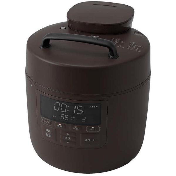 SIROCA 電気圧力鍋 おうちシェフ PRO ブラウン SP2DM251T
