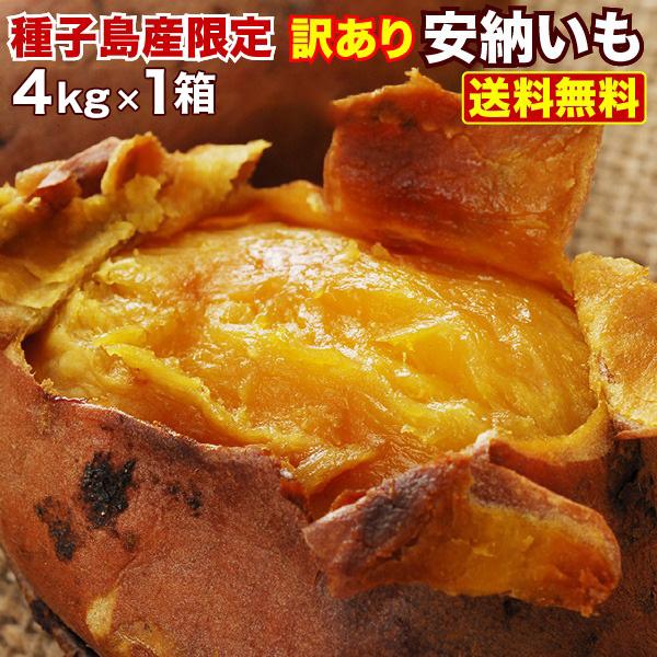安納芋 訳あり 種子島産 安納いも 蜜芋 S〜Lサイズ混合 4kg 送料 安納芋 訳あり 種子島産 安納いも 蜜芋 S〜Lサイズ混合 4kg 送料