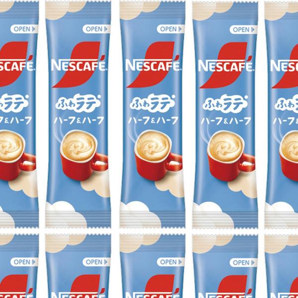 ネスカフェ エクセラ ネスカフェ「ふわラテ ハーフ＆ハーフ
