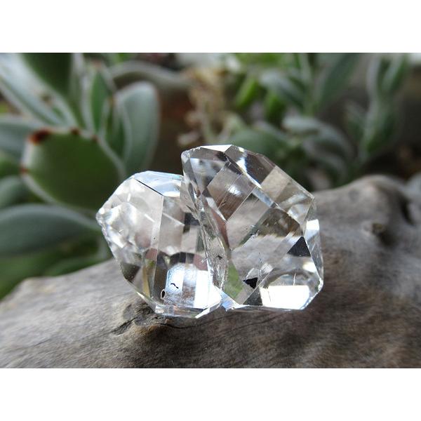 ハーキマーダイヤモンド 連結結晶 群晶 クラスター 水晶原石 | 天然石