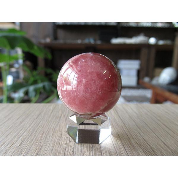 インカローズ(ロードクロサイト) 丸玉 約25mm/通販/販売 | 天然石専門