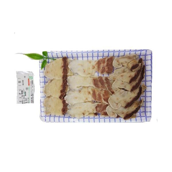 [Release date: May 1, 2024]鯨の舌をボイル加工した珍味です。 小さめに薄切りしまして、味ポン酢に、レモンの輪切れ・かいわれ大根など入れ5-10分漬け込んでそのままお召し上がり下さい。 お酒のつまみに最適です。