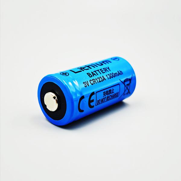 新品 CR123A リチウム電池 3V 1300mAh カメラ 懐中電灯 防災 防犯用 Li-MnO2 一次電池 充電不可【インボイス発行可】