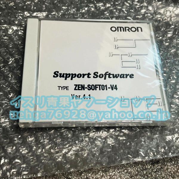 オムロンOMRON 「ZENシリーズ」サポートソフト　ＣＤ 新品 OMRON オムロン ZEN-SOFT01-V4 プログラムリレーZEN サポート