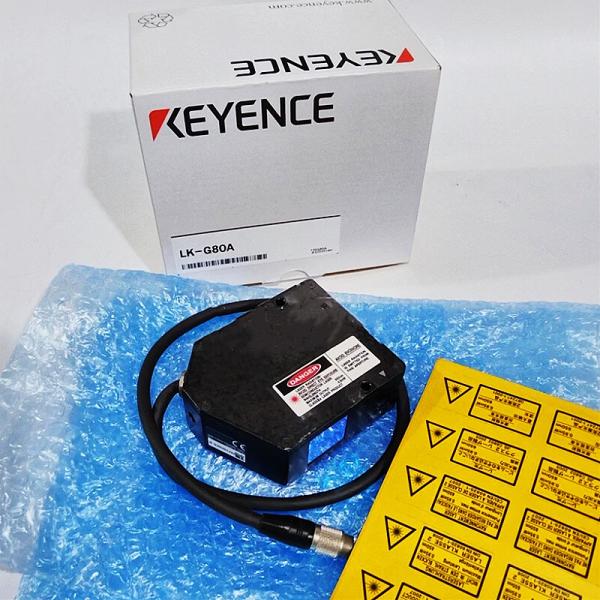 新品 KEYENCE キーエンス LK-G80A レーザ変位センサ【不良保証】【イン