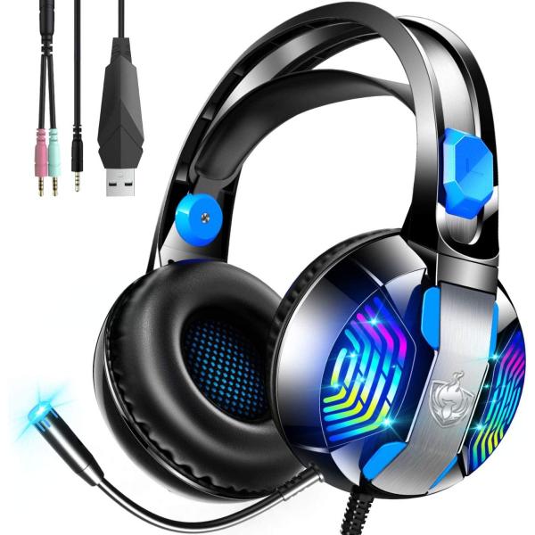 ゲーミングヘッドセット ヘッドホン ps5 ヘッドセット マイク