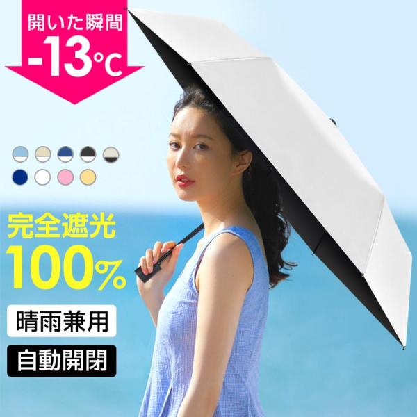 【商品仕様 】サイズ弧長：約100cm直径：約90cm全長：52cm収納時の長さ：わずか25cm裏面：遮熱コーティング親骨：ガラスファイバー中棒：アルミニウム合金製ハンドル：高品質ABS樹脂素材表面：ポリエステル特徴●完全遮光、黒いコーティ...