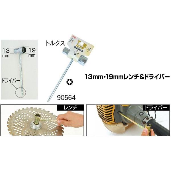 アイウッド T型レンチ 草刈機・刈払機用 13mm・19mmレンチ＆トルクス