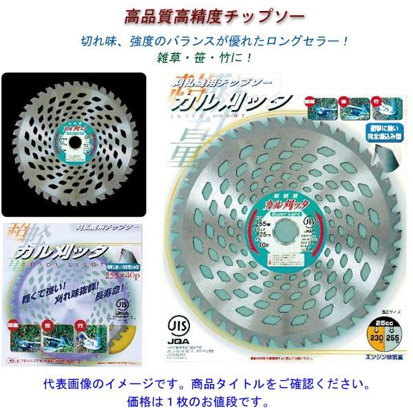 アイウッド　カル刈ッタ　チップソー　99019　サイズ　255×40p　軽くて強い　雑草・笹・竹に