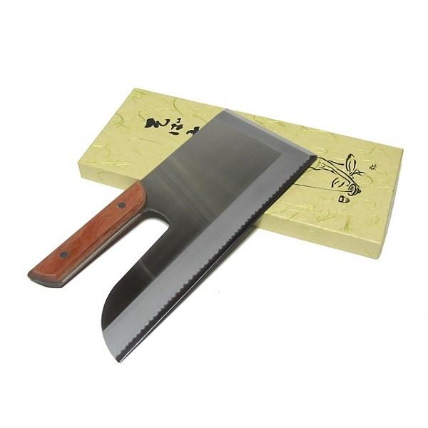 越前刃物 蕎麦切包丁 ステンレス鋼 300mm 合板ハンドル 麺切包丁 ① そば切