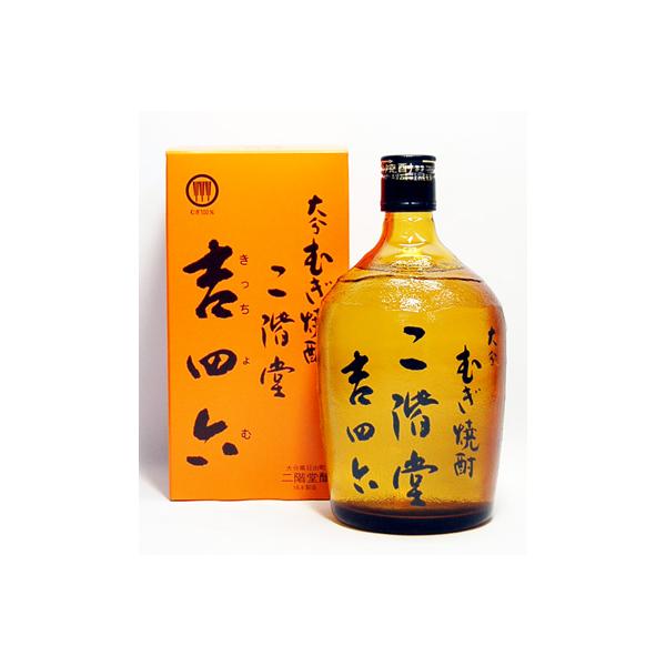 二階堂 吉四六 瓶 720ml 麦焼酎＜送料無料対象外品＞ : くまの焼酎屋