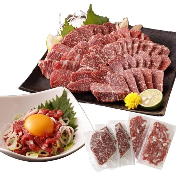 【商品名】純国産 熊本肥育 金之桜 上霜降り ユッケ お試しセット【産地】国産または、入手困難な場合は同価格のカナダ産国内肥育になります。【内容量】200g ( 上霜降り100g(50g×2個)、ユッケ100g(50g×2個)、【付属品】小...