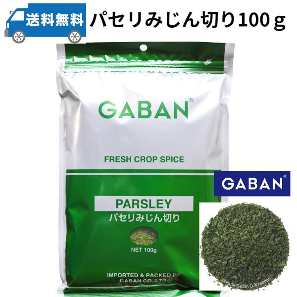 ギャバン GABAN パセリ みじん切り 100g ×1個＼着後レビューでプレゼント有！／