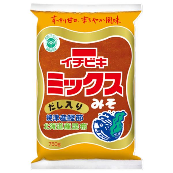イチビキ 【イチビキ】ミックスみそ 750g×12個 ZTHI : くまの中谷商店
