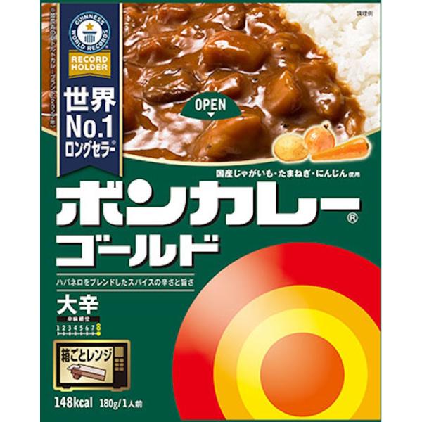大塚食品 ボンカレーゴールド 大辛 180g