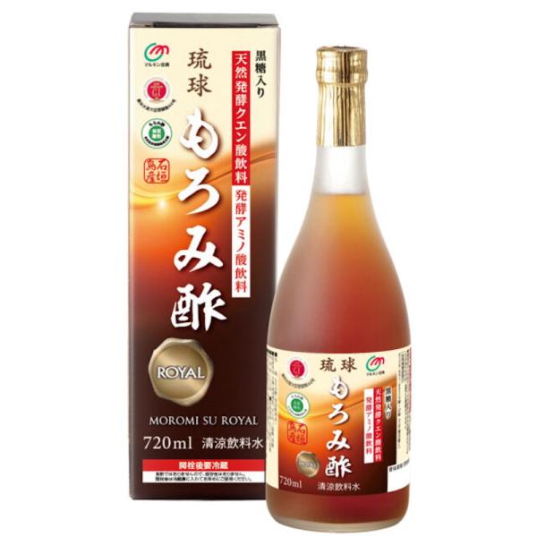 【盛田】マルキン忠勇 琉球もろみ酢 ＜ロイヤル＞ 720ml×12本 ZTH