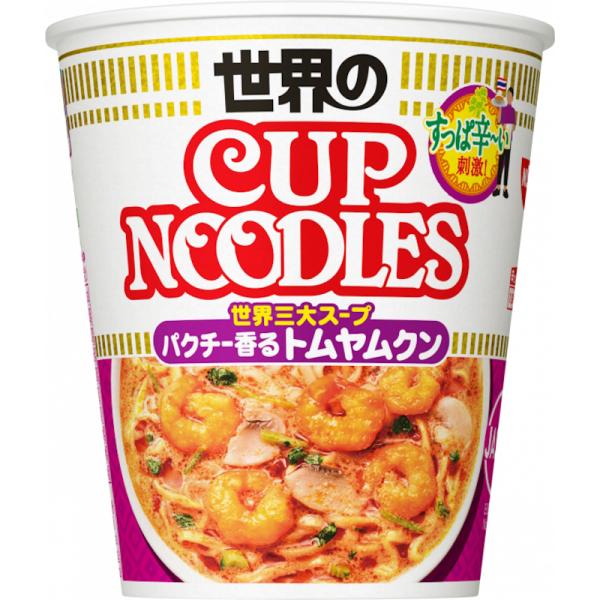 他サイト： 【送料別】【日清食品】CUP NOODLE カップヌードル ＼世界三大スープ パクチー香る／トムヤムクン75g×12個の商品画像