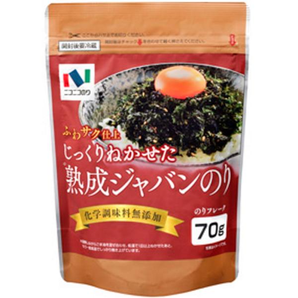 ニコニコのり 熟成ジャバンのり70ｇスタンダード×10袋