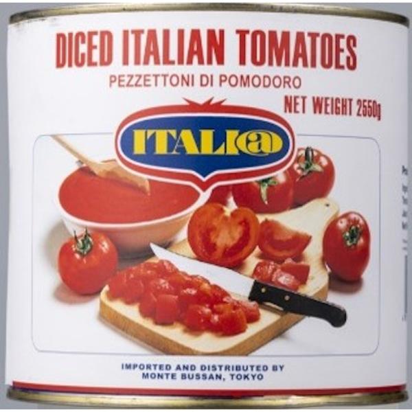 イタリアット ダイストマト カットトマト 2.55kg×6個 : くまの中谷商店