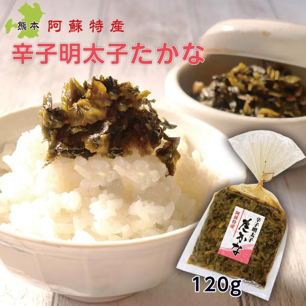 高菜明太 高菜 辛子明太子高菜 めんたいたかな 高菜漬け 120g 熊本 漬物