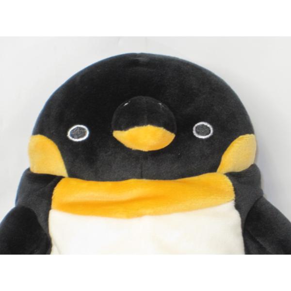 ぬいぐるみ ペンギン シナダ もちぺん親ブラックM : ぬいぐるみのくま