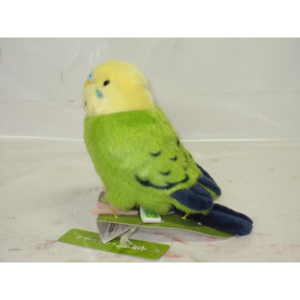吉徳大光 ぬいぐるみ 吉徳 ことりのね セキセイインコ グリーン 180091