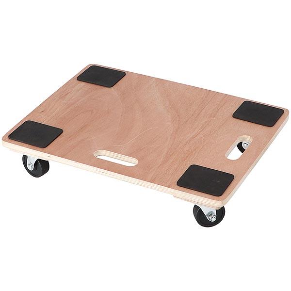 ●4か所に滑り止めマット付きで荷物がズレにくい●自在キャスター4輪●持ち手穴2か所■サイズ(約)：幅45×奥行60×高さ12.7cm■重さ(約)：4.7kg■材質：台座/合板、キャスター/ポリプロピレン・スチール、滑り止めマット/EVA樹脂...