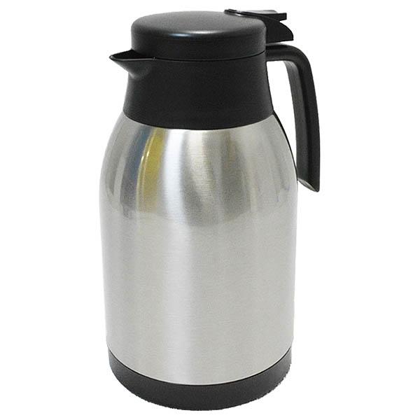 ●真空保温●氷が入れやすい広口●ワンタッチで注げます■実容量：1.8L■材料の種類：外側/ステンレス鋼、内側/ステンレス鋼(クロム18%)、樹脂部(蓋)/ABS樹脂・ポリプロピレン、パッキン/シリコーン■保温効力(約)※：開始時/95℃、1...