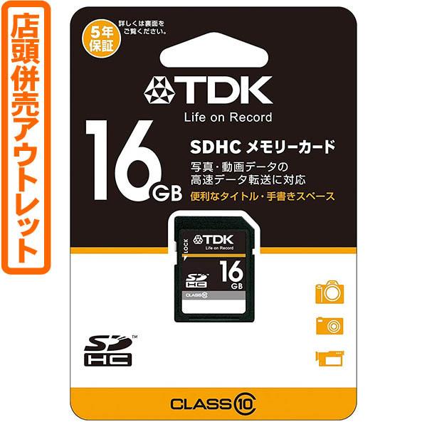 ((AEgbg))TDK SDJ[h@16GB@SDHC@Class10 T-SDHC16GB10