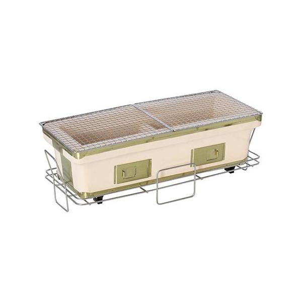 他サイト： BUNDOK 長角七輪　ロング BD-424の商品画像